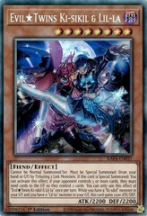 EvilTwins Ki-sikil & Lil-la - RA04-EN037 - Collector's Rare - 1st Edition